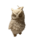 Majestic Owl Sculpture Candle