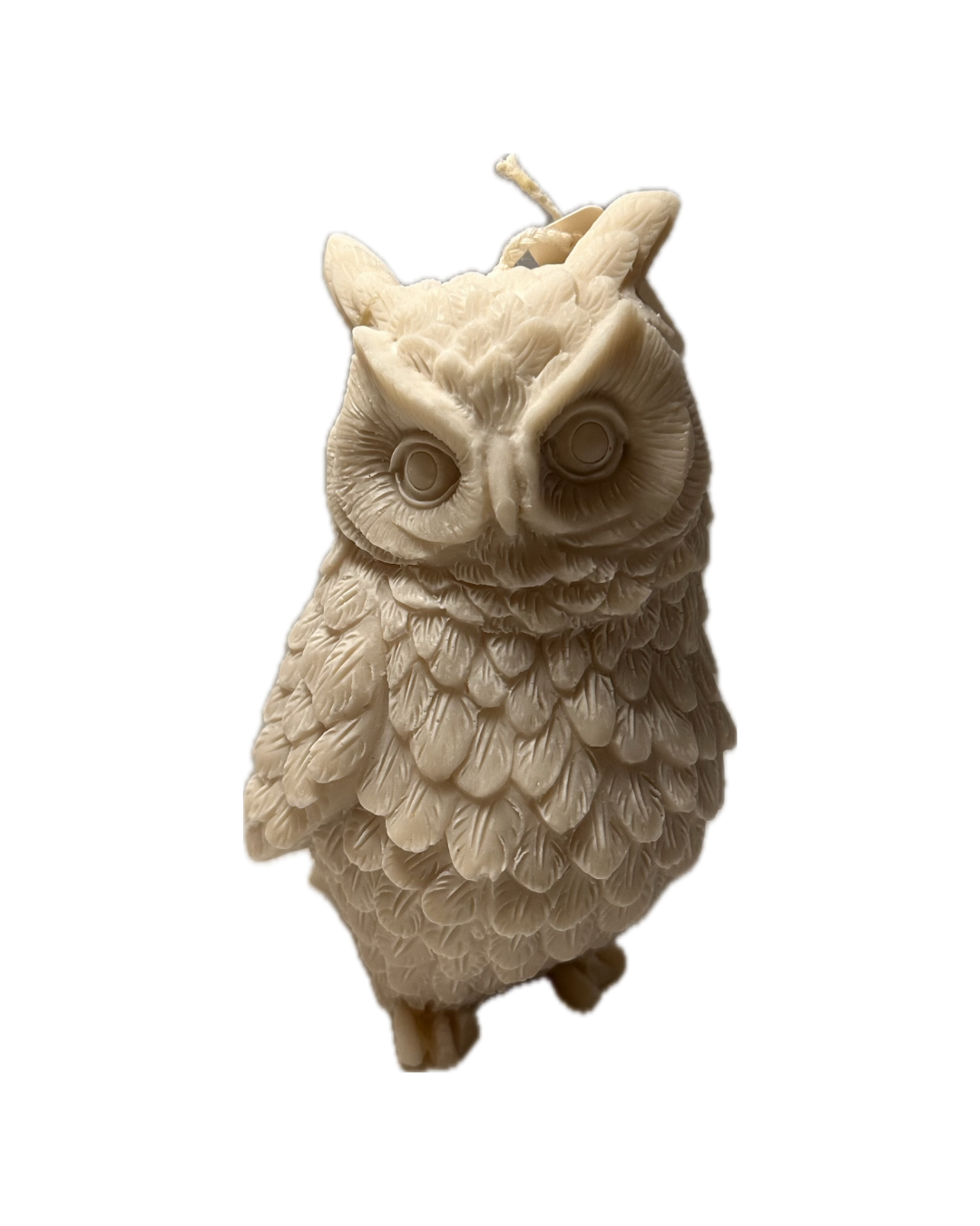 Majestic Owl Sculpture Candle