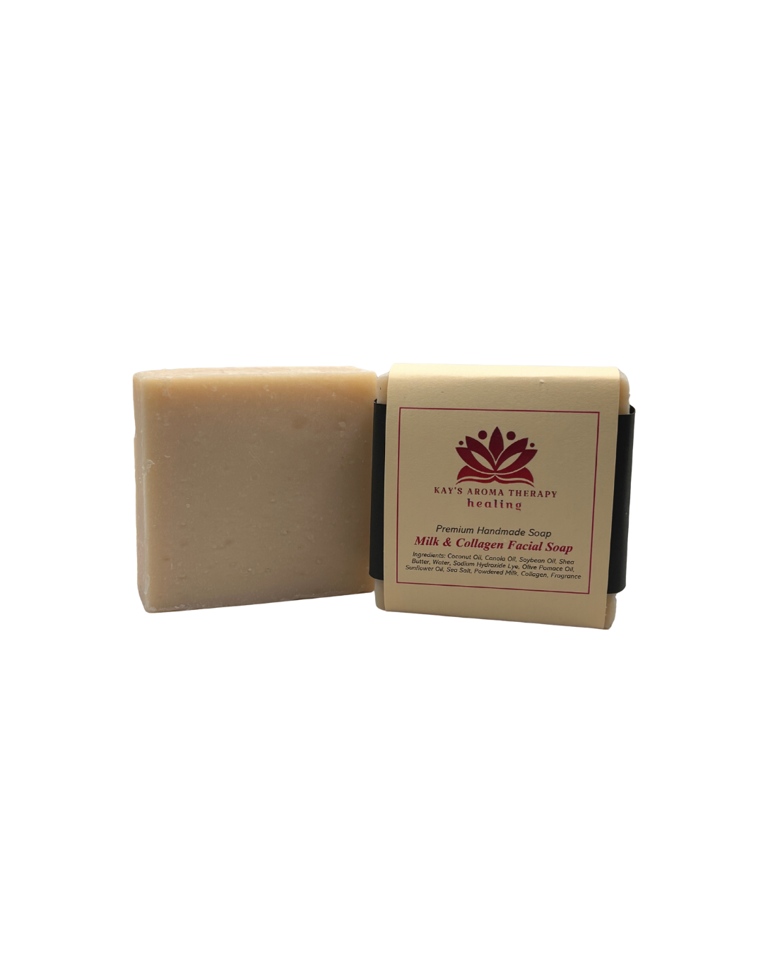 Milk + Collagen Facial Soap (5.oz)