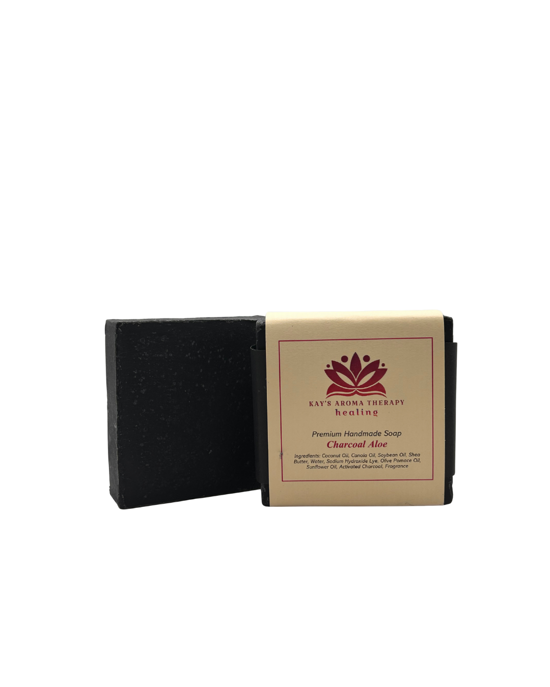 Charcoal Aloe Bar Soap (5.oz)