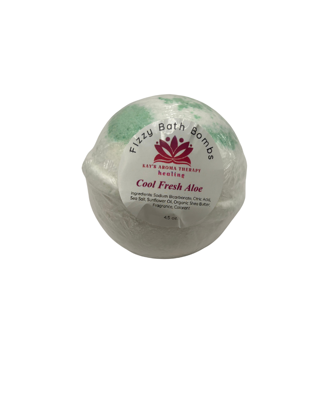 Cool Fresh Aloe Bath Bomb (4.5oz)