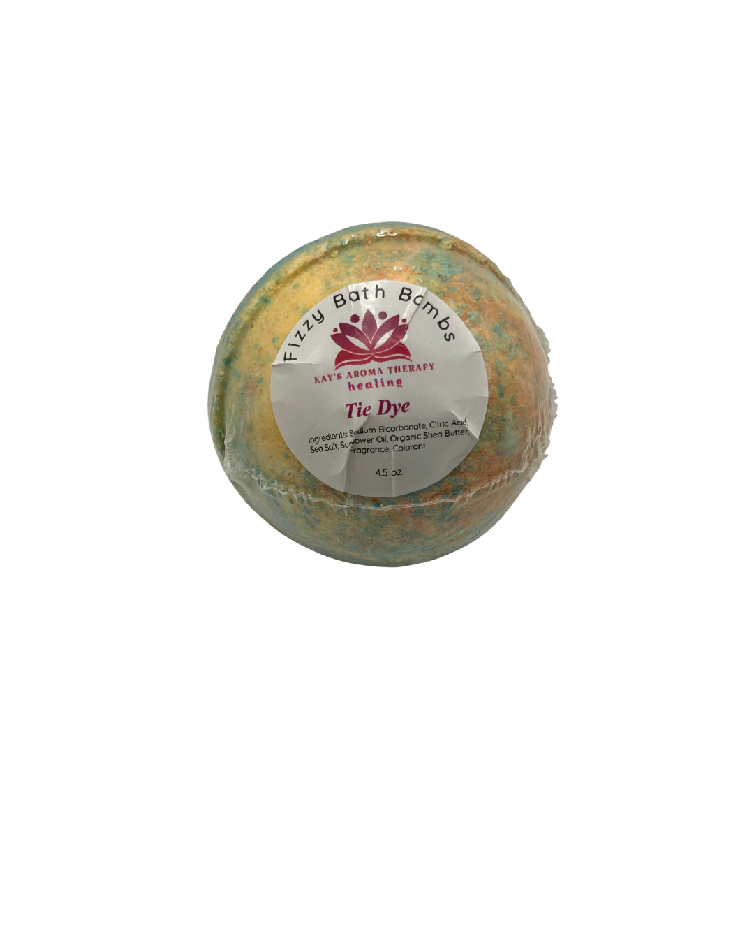 Tye Dye Bath Bomb (4.5oz)